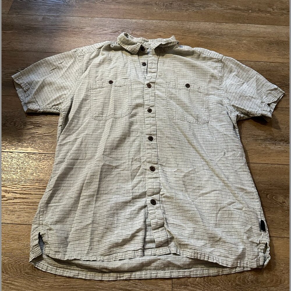 Patagonia Men's Men's Back Step Shirt Button Down - Hemp Cotton, Large